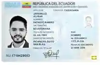 Cédula Frente