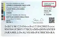 Cédula Posterior